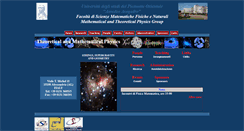 Desktop Screenshot of fisicateorica.mfn.unipmn.it
