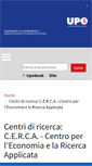 Mobile Screenshot of cerca.unipmn.it