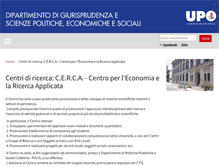 Tablet Screenshot of cerca.unipmn.it